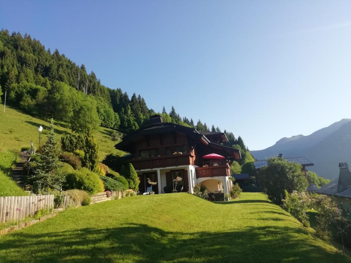 Chambres En Chalet Petit Dejeuner Inclus La Cote d'Arbroz Dış mekan fotoğraf
