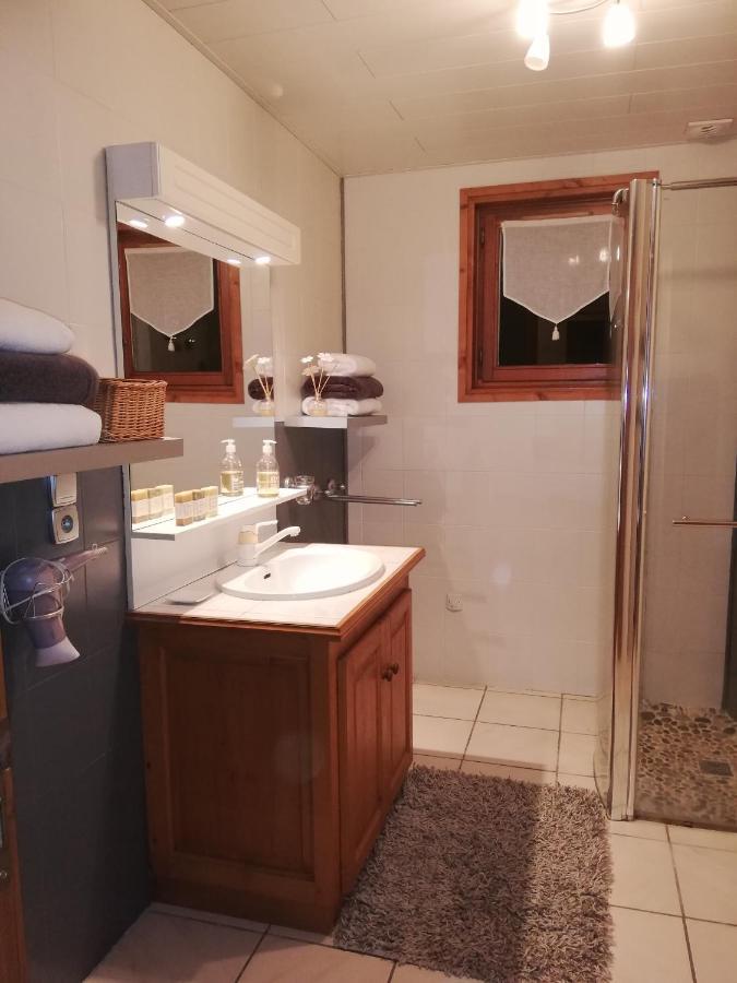 Chambres En Chalet Petit Dejeuner Inclus La Cote d'Arbroz Dış mekan fotoğraf